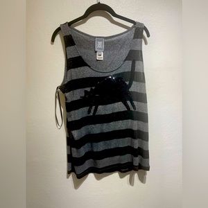 NWOT: Mango Black Cat Metallic